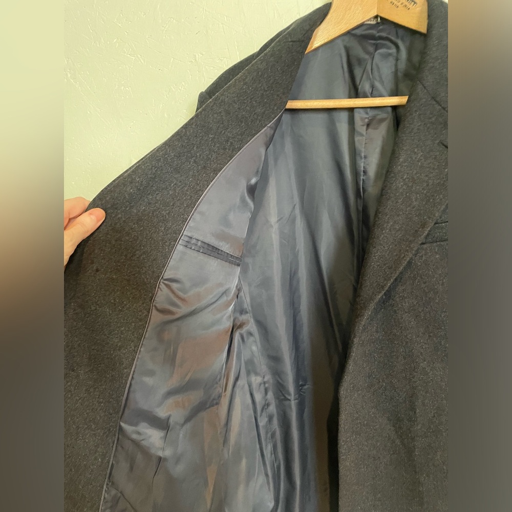 Banana Republic Men’s Sendero Wool Top coat. Size Medium - Picture 8 of 10